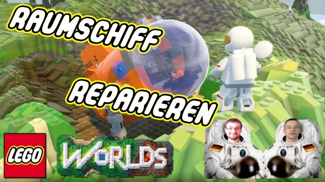 LEGO Worlds - Das Raumschiff reparieren - Let's Play Deutsch