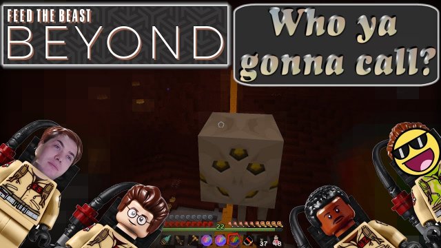 Ghastbusters unterwegs mit Woot um Bauch.  Let's play Minecraft FTB Beyond [E24] [German/Deutsch]