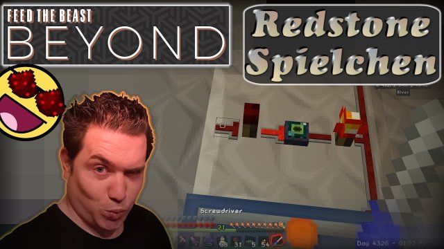 Meine kleine, geile Redstone-Schaltung.  Let's play Minecraft FTB Beyond [E32] [German/Deutsch]