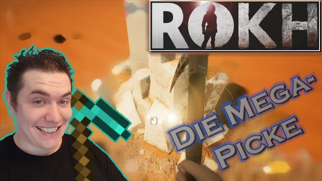 Die Pickaxe aus Cobalt geht gut ab.  Let's play Rokh [E06] - Mars Survival [German/Deutsch]