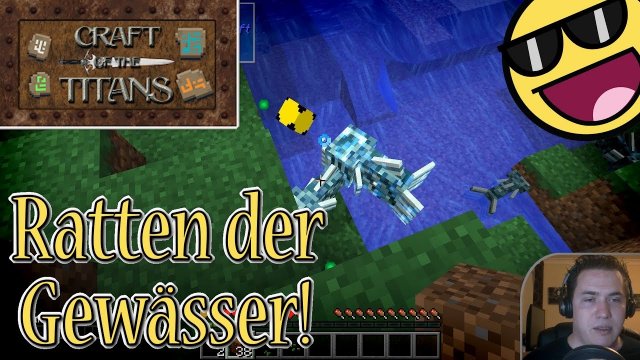 Bleibt weg vom Wasser!  Let's play Minecraft Craft of the Titans [E06][German/Deutsch]
