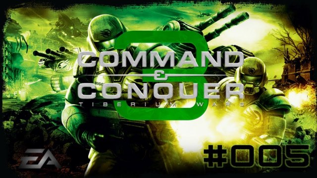 Command & Conquer 3 Tiberium Wars - #005 - Teamplayer - Gefecht SCHWER - German Let's Play