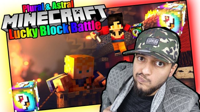 Minecraft - ASTRAL & PLURAL LUCKY BLOCK BATTLE | OP ITEMS (Deutsch / German lets Play) | VanishTV