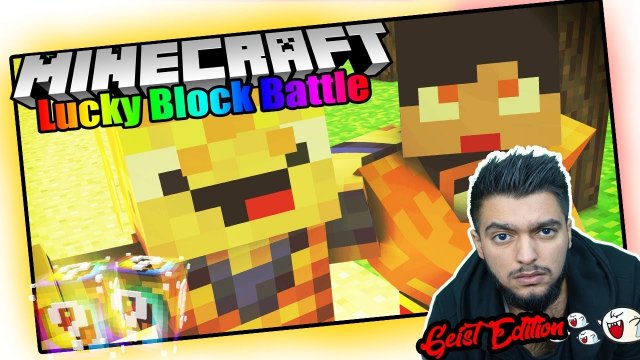 Minecraft - LUCKY BLOCK BATTLE | Der terroristen Minecraft GEIST! - (Deutsch/ German Lets Play)