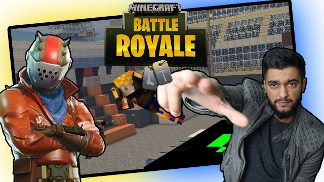 BATTLE ROYAL - MINECRAFT x FORTNITE | Wir spielen FORTNITE in MINECRAFT! (Deutsch/ German Lets Play)