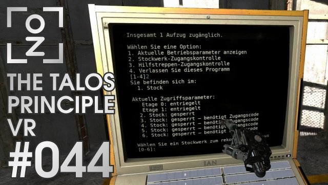 Regierungsilluminaten • The Talos Principle VR #044 • OchiZockt [Let's Play] [Deutsch]