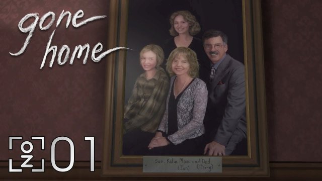 Jemand zuhause? • Gone Home #001 • OchiZockt [Let's Play] [Deutsch]