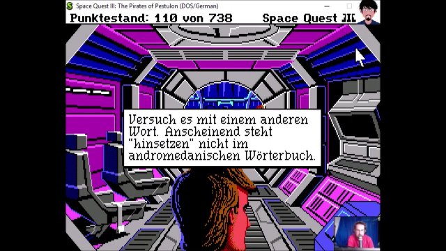 Let's Play "Space Quest 3" - 002 Terminator in Sicht - #letsplay #retrogaming #DOS