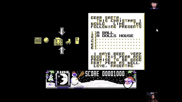 Let's play "Father Christmas" (angespielt) | #C64 #retrogaming