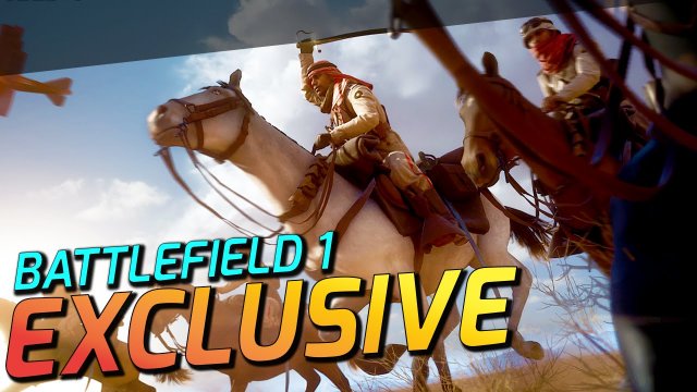 Battlefield 1 Exclusive Multiplayer Gameplay: Rush Mode in Sinai Desert