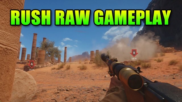 Battlefield 1 Rush Raw Sinai Desert Gameplay | Exclusive First Look