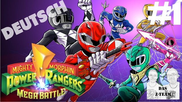 Mighty Morphin Power Rangers Mega Battle Let's Play - Let's Fight - Part 1 - Deutsch