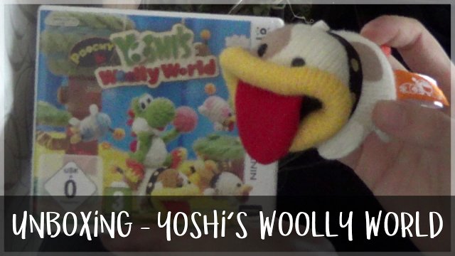 ICH ZEIG’S DIR ● Unboxing - Yoshi's Woolly World & Poochy Amiibo!