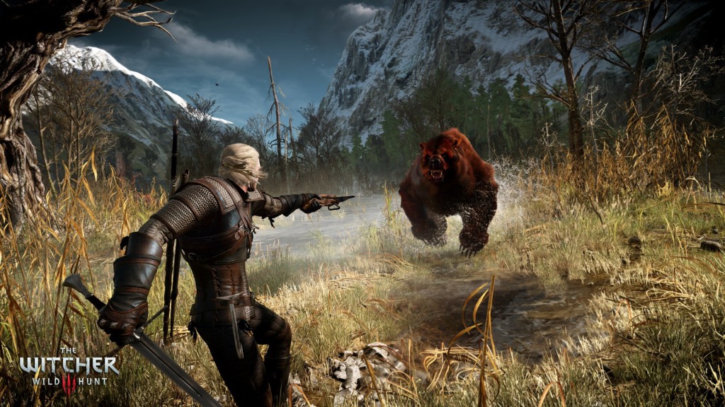 The_Witcher_3_Wild_Hunt_Geralt_shooting_his_crossbow