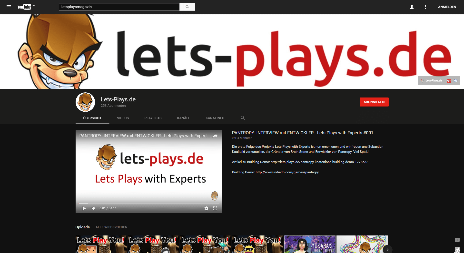 Lets Plays.de YouTube (2)(1)